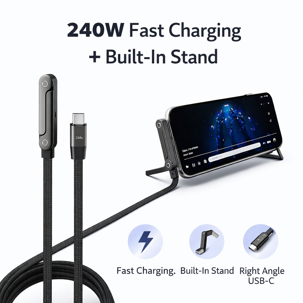 Charging Cable with Stand