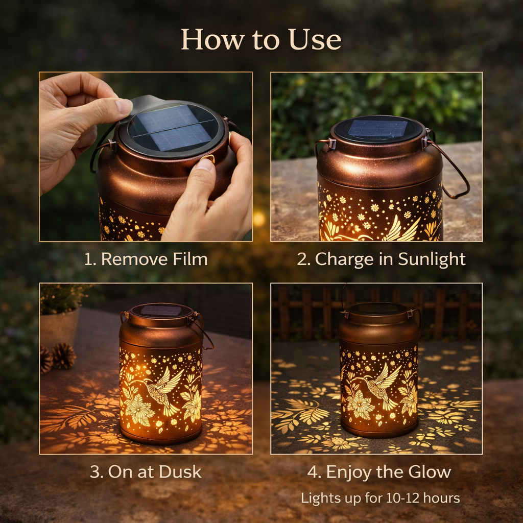 Solar Lantern for Garden