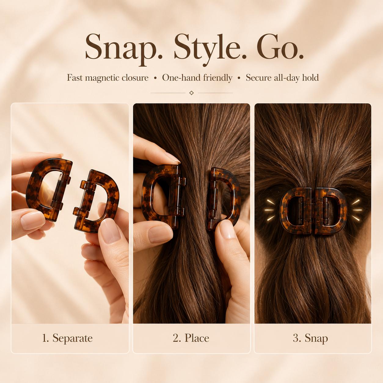 Magnetic Styling Clip