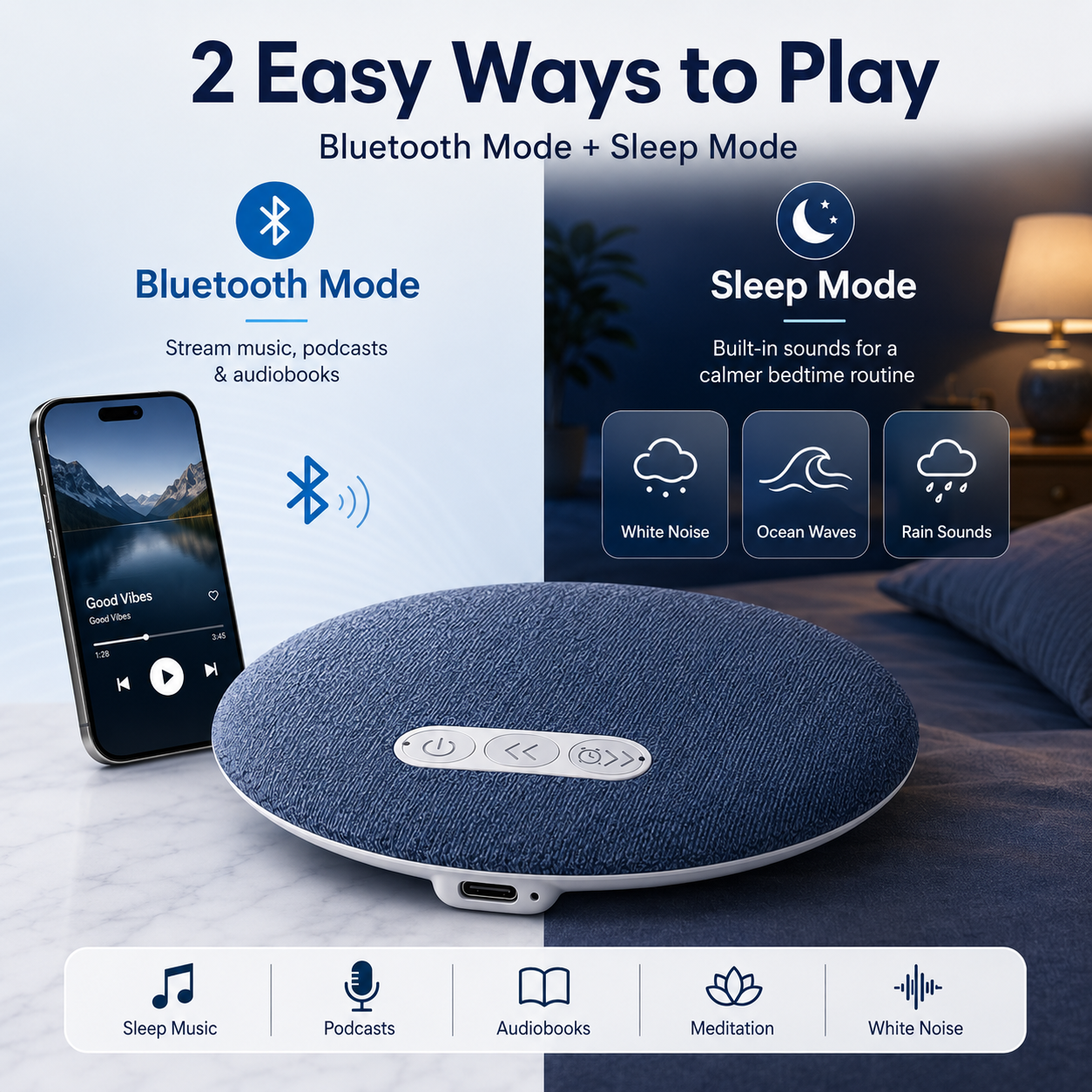 Pillow Bluetooth Speaker