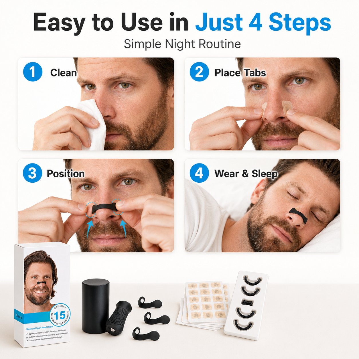 Magnetic Nose Clip