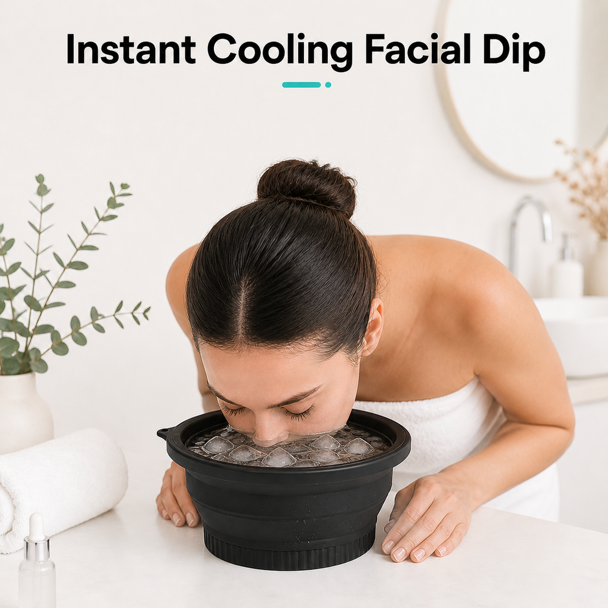Silicone Face Ice Bowl