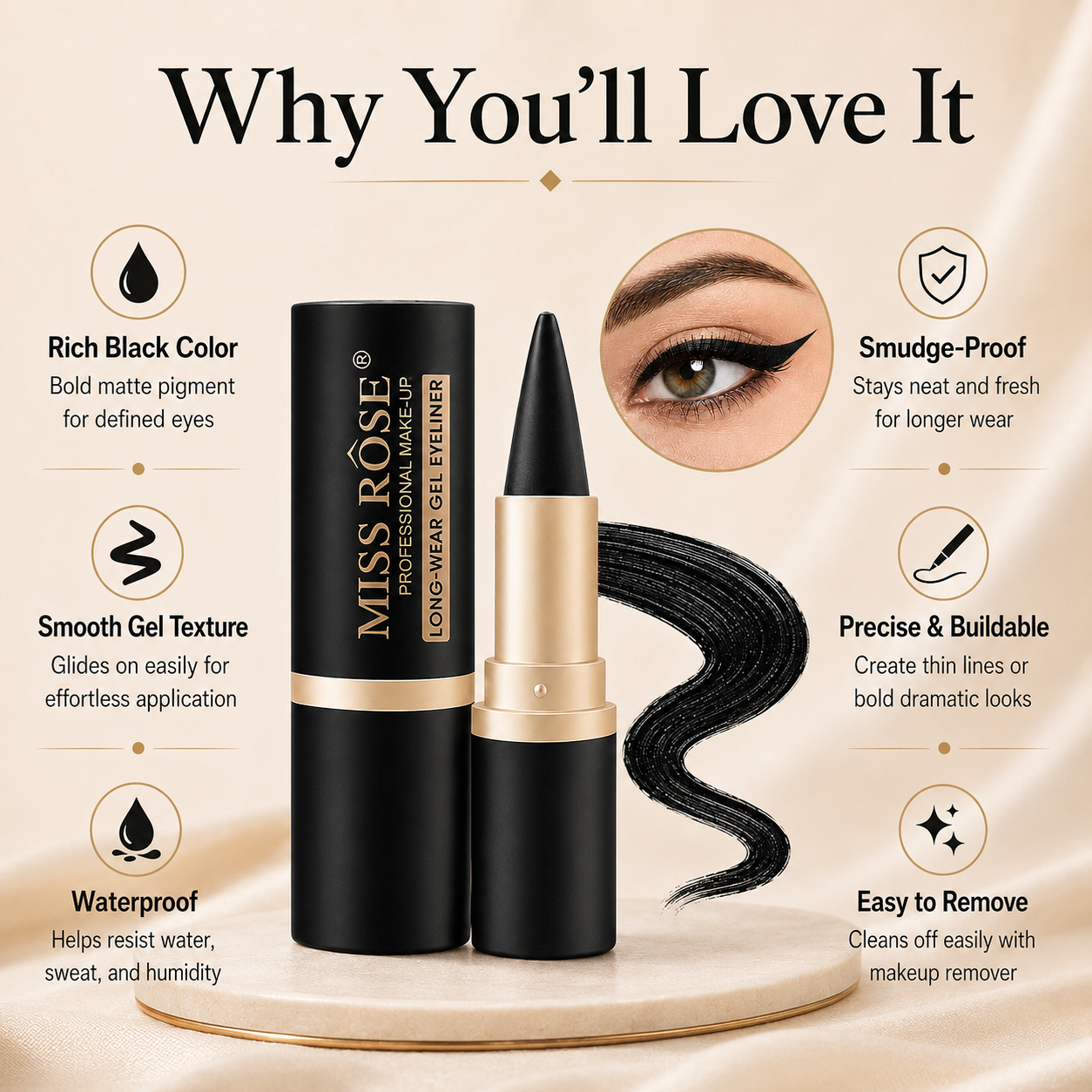 Black Gel Eyeliner