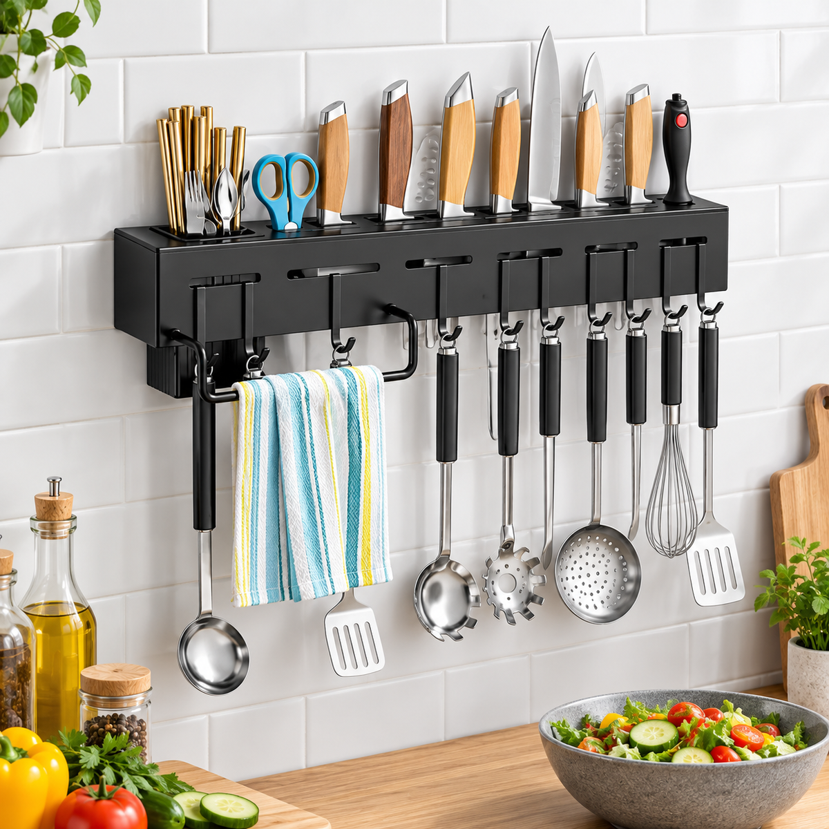 ClutterFree Kitchen Rack