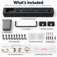 ClutterFree Kitchen Rack