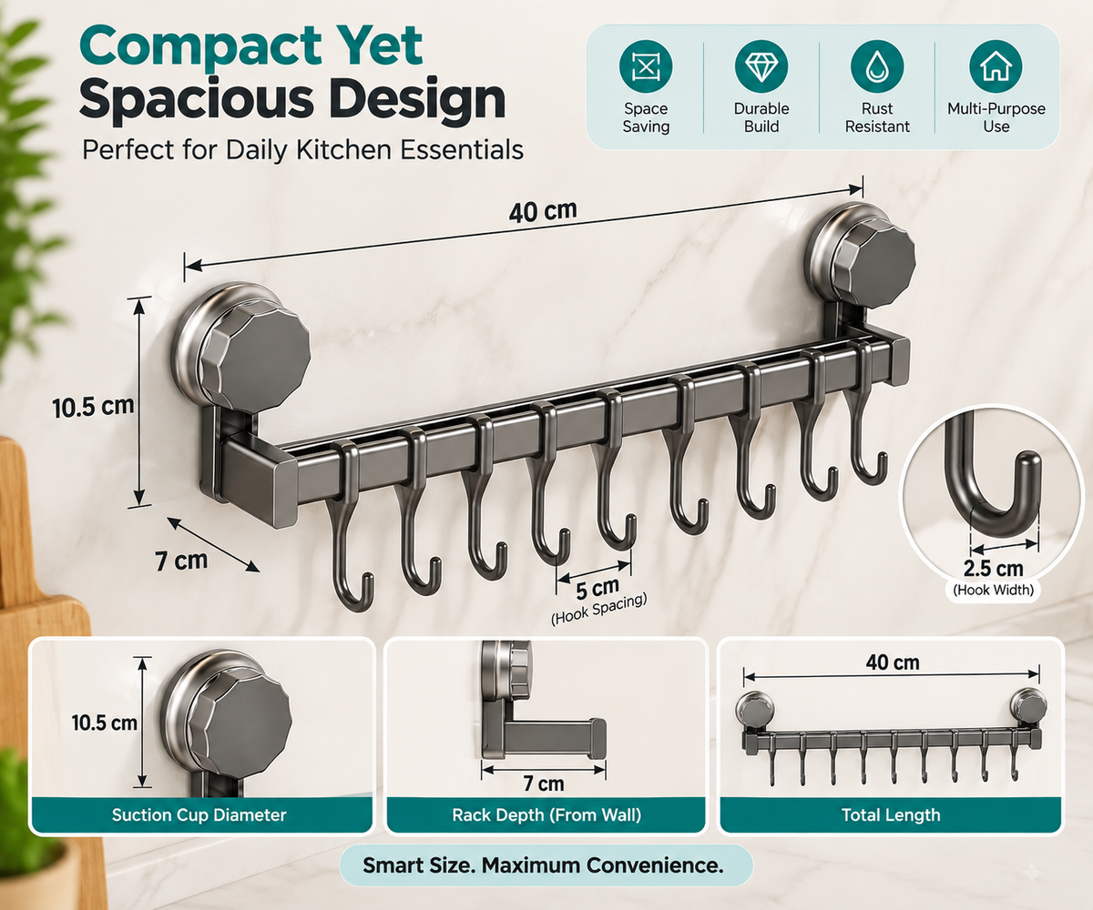 SmartWall Kitchen Rack